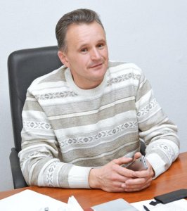 Глава ДРСУ-203 Олег Сивицкий рассказывает о результатах деятельности предприятия