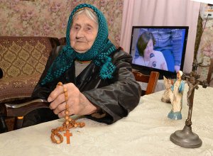 Мария Веркович из деревни Лебедево Перебродского сельсовета — мать-героиня