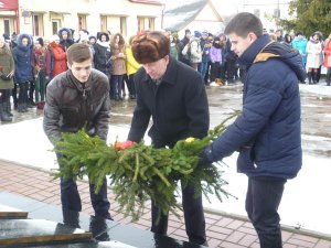 Общественность райцентра отметила День защитников Отечества
