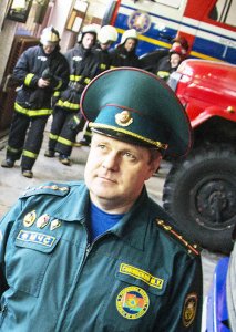 Полнится арсенал - служить становится комфортнее, - говорит спасатель из Миор Юрий Синявский