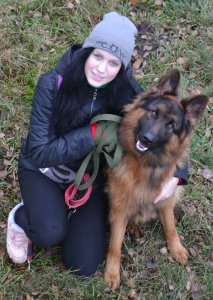 Будущий кинолог Анастасия Малеева - о своей профессии, лучшем друге и жизни на Миорщине