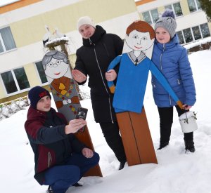 Адрес дружной семьи Мышковских - Новый Погост!