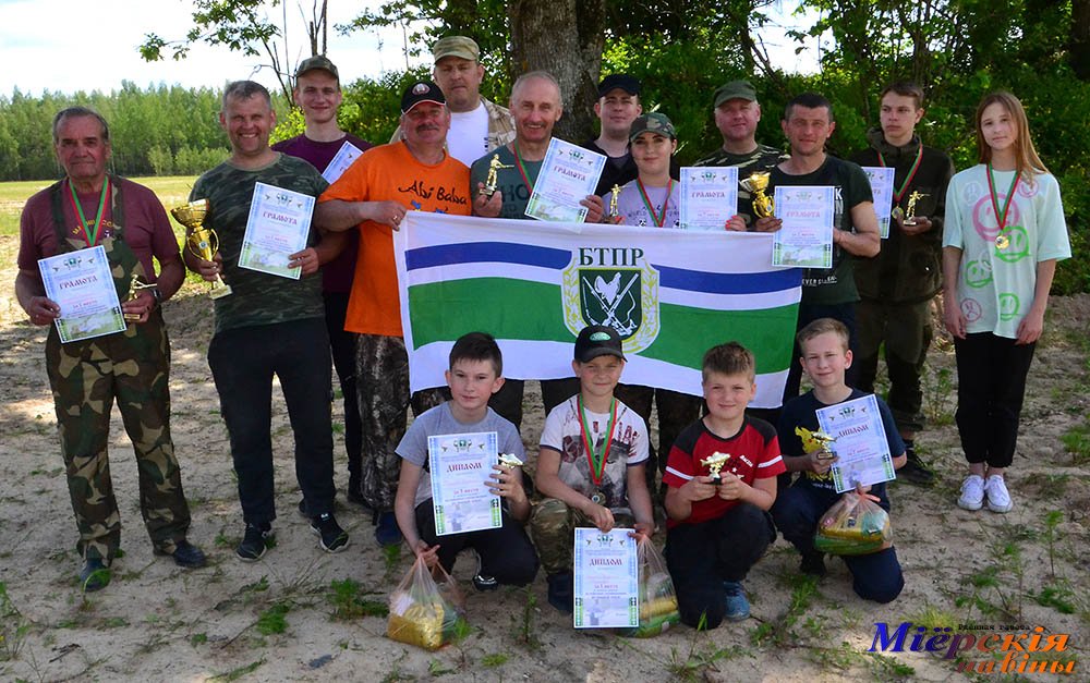 На Миорщине закончились районные соревнования по стрелково-охотничьему многоборью и лову рыбы