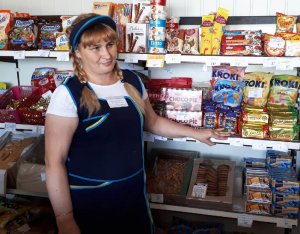 Как живет магазин в Перебродье расскажет продавец Татьяна Панизник