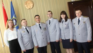 Сотрудники Миорского Следственного комитета отметили профессиональный праздник
