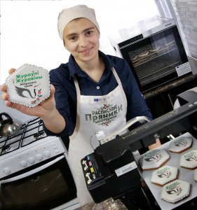 На площадке экопраздника «Жураўлі і журавіны Міёрскага краю» представились местные инициативы