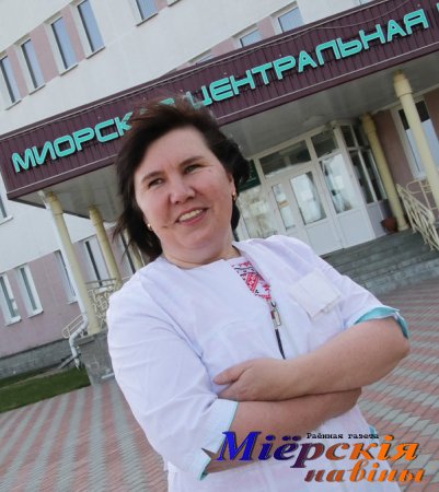 Медсястра Вера ТУРОНАК - у белым халаце 30 гадоў