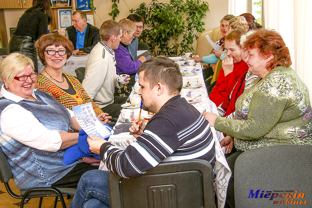 Литературная встреча ко Дню инвалидов прошла в Миорах