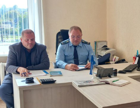 В Миорском районе прошёл профсоюзный приём