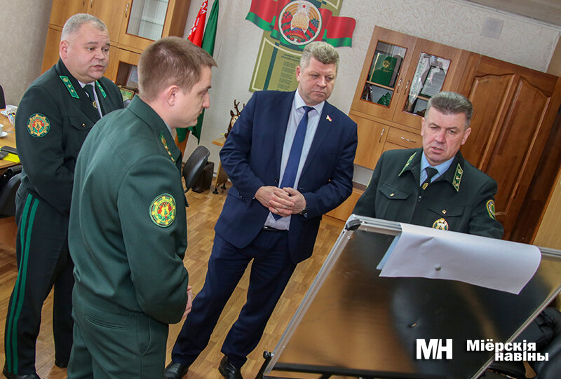 Министр лесного хозяйства Республики Беларусь с рабочей поездкой посетил Дисненский лесхоз.