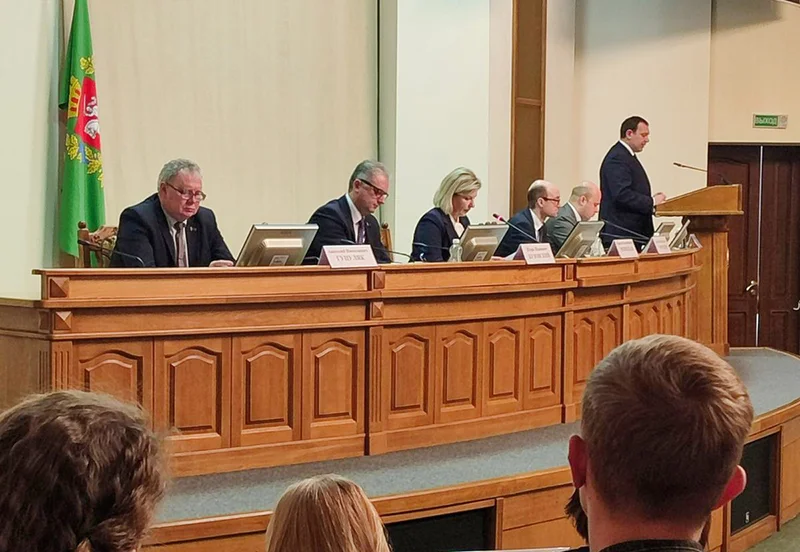 В Витебском облисполкоме проходит коллегия главного управления идеологической работы и по делам молодежи облисполкома