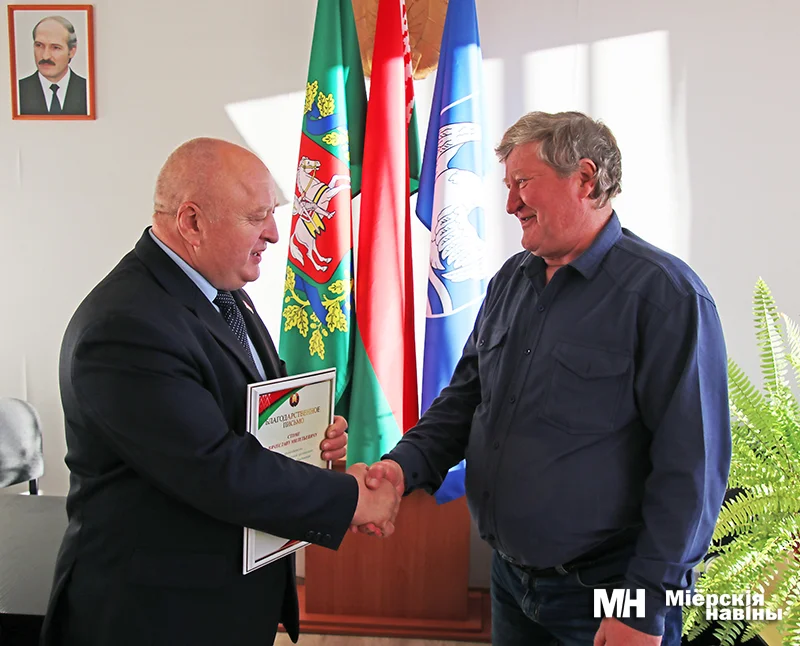 Юбилей Вячеслава Стомы: 65 лет на службе и в жизни Миорщины