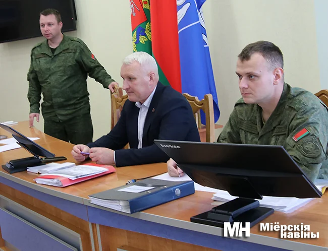 Занятия по мобилизационной готовности проходят в Миорском районе