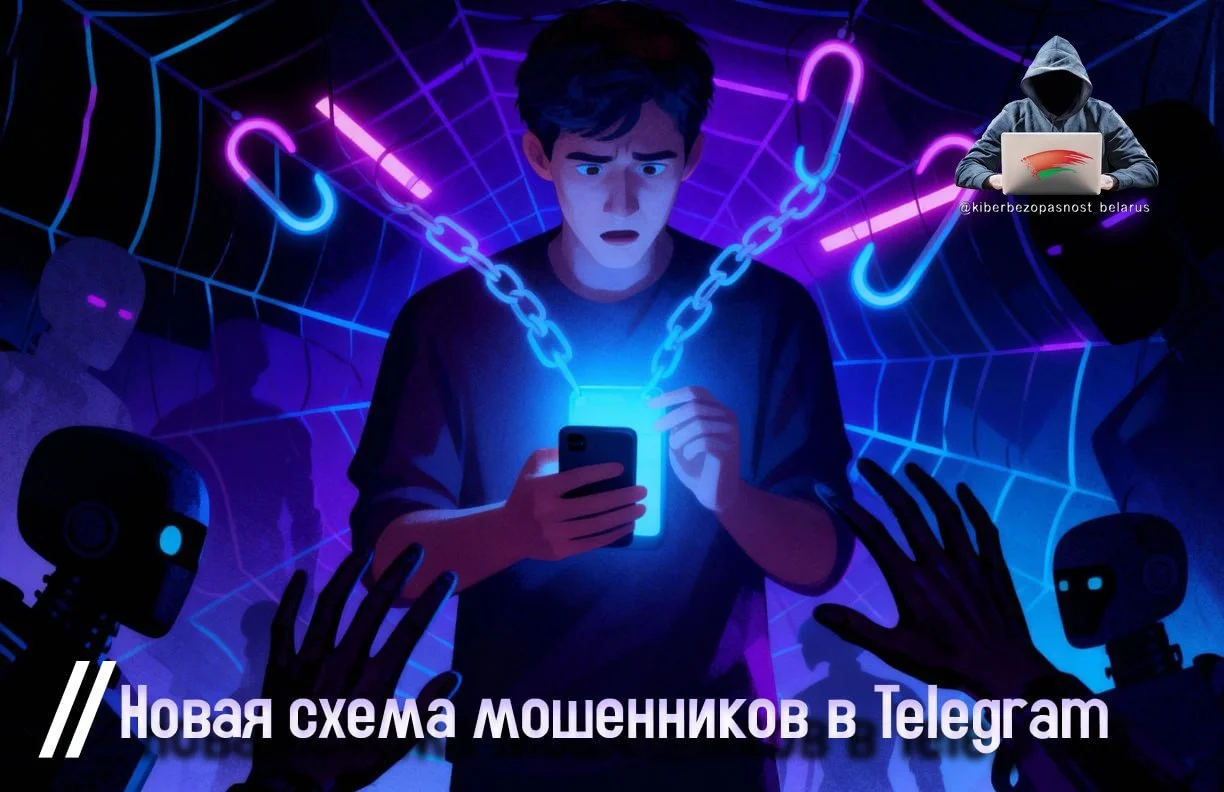 Новая схема мошенников в Telegram