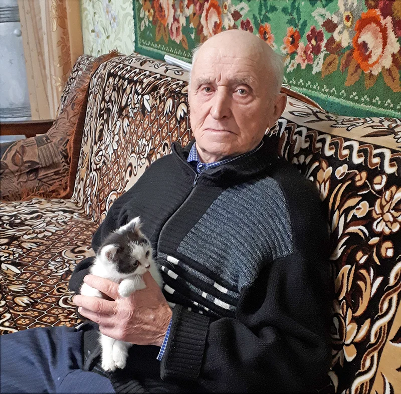 "Быстро годы прошли. Словно один день", - замечает Аркадий Николаевич Шараг из деревни Орханово