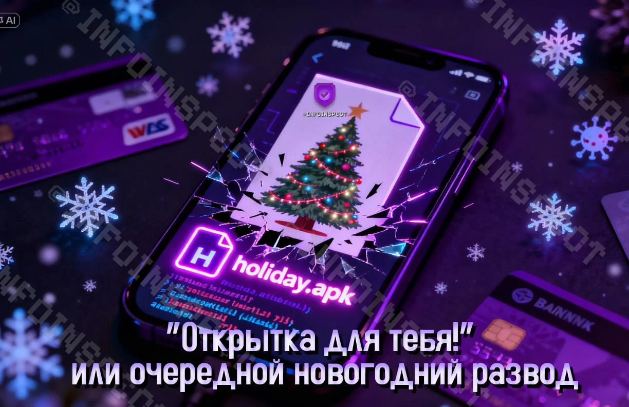 “Открытка для тебя!” или очередной новогодний развод, который уже косит тысячи