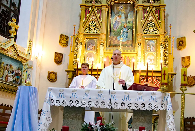 Корреспондент районной газеты заглянул в костел Вознесения Пресвятой Девы Марии в Миорах