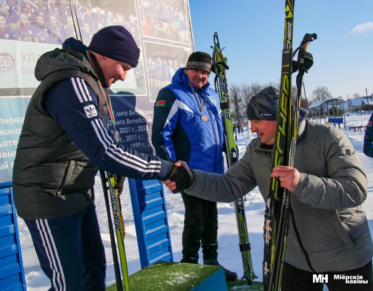 Все Миоры на лыжне